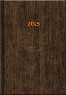 COLOR 2025, denní diář A5 DŘEVO